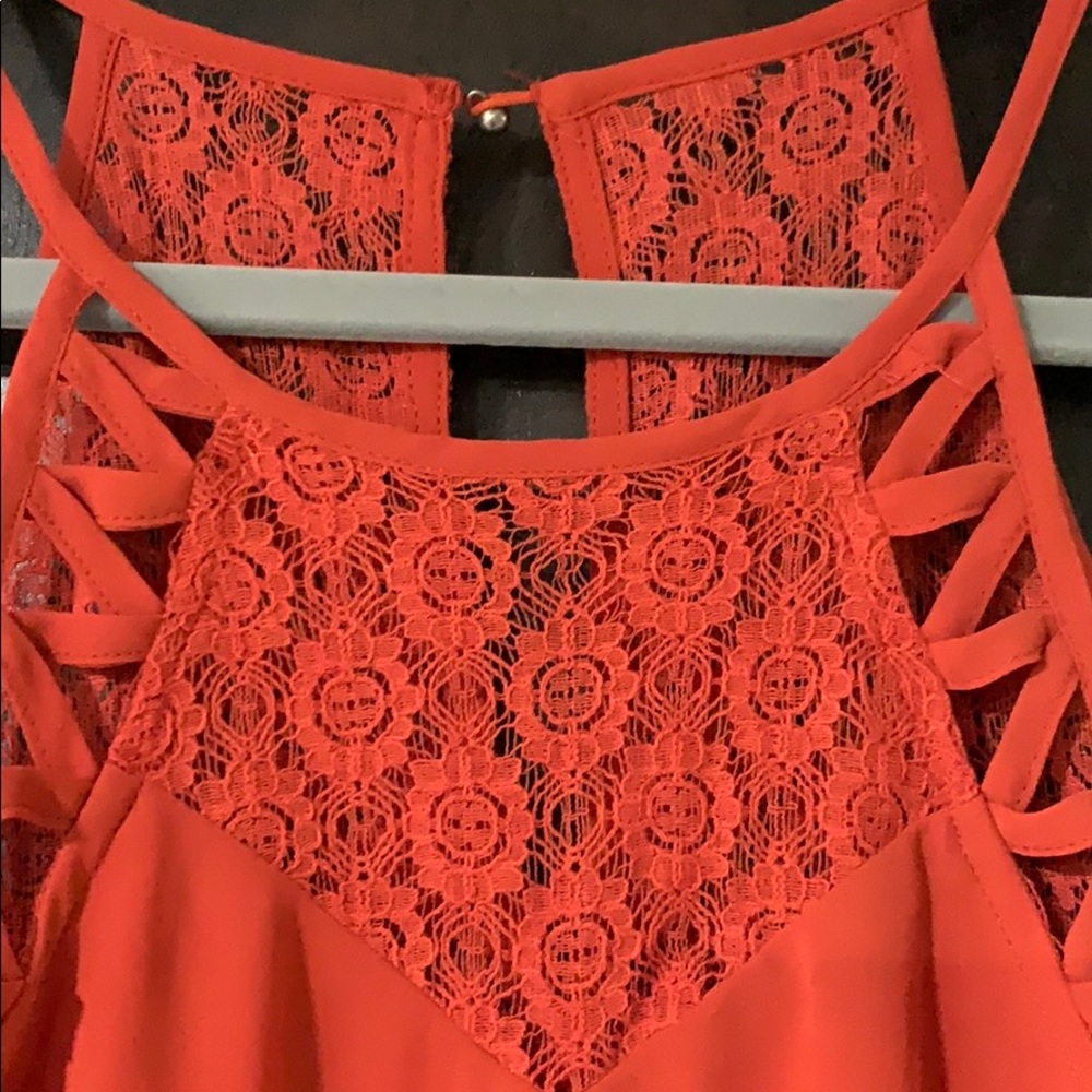 Orange blouse - Picture 2 of 3